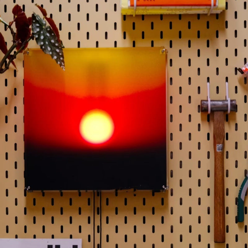 Kinetic Sunrise Lamp – Smart Wake-Up Light with Rotating Dome | Sunrise Alarm Clock for Better Sleep, Energy & Mood